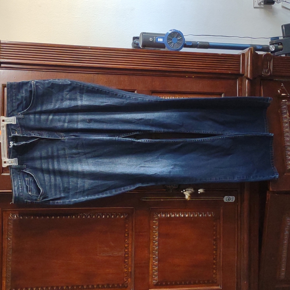 Lee Riders Bootcut Jeans. Size 18 Long Dark Blue